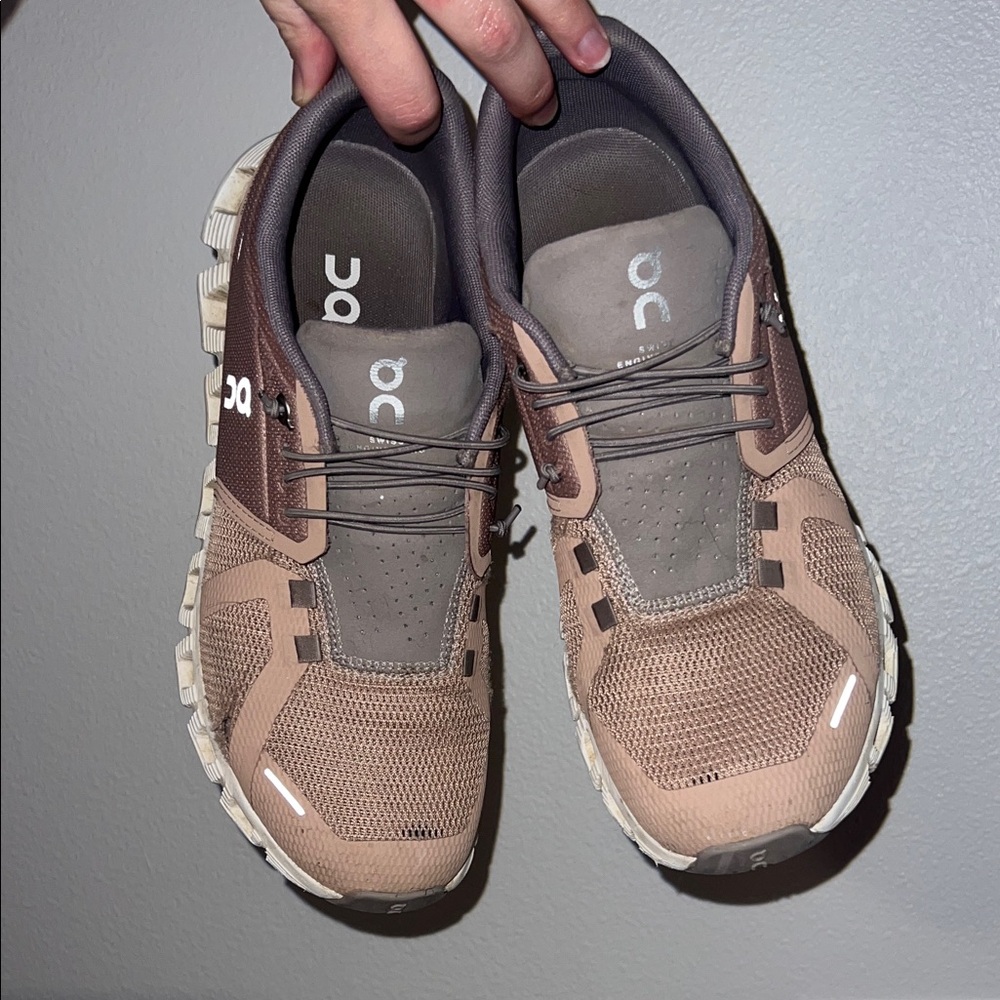 On cloud sneakers